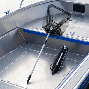 Red de Pesca Plegable con Poste Telescópico de Aluminio de 160 cm para Carpas - Product Image 3