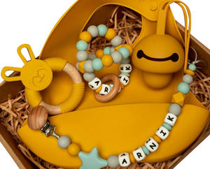 Ensemble de layettes pour bébé avec adorable panier nouveau-né essentiel pour bébé pour les futures mamans et les douches de bébé - Product Image 5