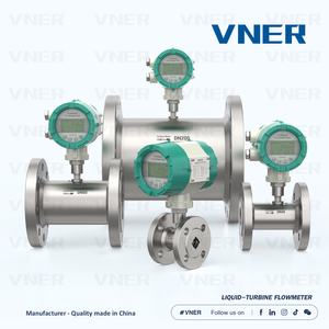 Alat Ukur Aliran Cairan Digital Turbin Presisi Tinggi dari Baja Anti Karat dengan Konektivitas Flens, Garansi <span class=keywords><strong>1</strong></span> Tahun untuk Minyak Nabati dan Etanol - Product Image 6