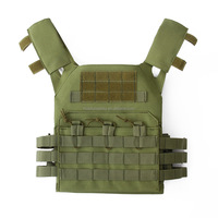 Gilet tactique unisexe HUADUN MOLLE en tissu Oxford 600D, sangle réglable, logo personnalisable, fabriqué en Chine, équipement de défense personnelle