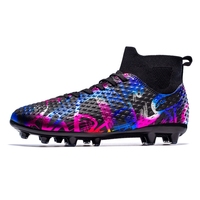 Chaussures de football d'entraînement durables, tige en PU, semelle extérieure en TPU résistante à l'abrasion, légères, imperméables, antidérapantes, printemps, été, automne