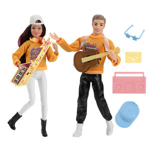 Nuove Bambole di Plastica Mini da 30CM (11 Pollici) per Amanti della Musica, Cantanti, Bambole Elettriche con Suoni per Ragazze e Ragazzi, Regali per la Festa dei Bambini, Bambole alla Moda - Product Image 5