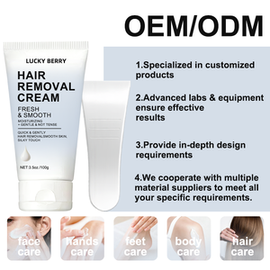 Crème dépilatoire indolore 100g pour zones intimes, formule peaux sensibles avec <span class=keywords><strong>spatule</strong></span> pour bras, jambes et maillot de bain - Product Image 2