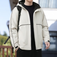 Veste en duvet de luxe pour homme, imperméable, personnalisable avec n'importe quel logo brodé, légère, élégante et chaude