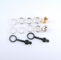 DC099 5.5x2.1mm femelle connecteur de montage sur panneau métal DC-099 trou ouvert 11MM 5.5*2.1 5.5*2.5mmDC prise de courant