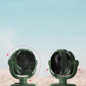 Portable 20000mAh <b>Remote</b> Control Camping <b>Fan</b> USB <b>Fan</b> LED Lamp Mini Rechargeable Battery Operated Table <b>Fan</b> for Car Outdoor - Product Image 3