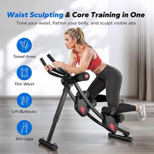 Gilet de soutien abdominal pliable pour l'amincissement et le renforcement musculaire – Équipement d'exercice pour le fitness, pratique à ranger et à utiliser - Product Image 2