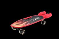 Skateboard électrique en plastique, avec roue clignotant, pour enfants, vente en gros, économique,