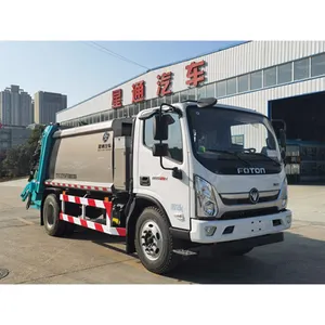 Compressed truck FOTON OLLIN Conominus engine 190-260 horsepower cargo dump trucks Compressed garbage tractor trucks