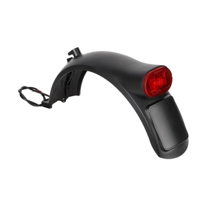Original Mi 6 Lite Rear Fender with <b>Hook</b> Tail Light Combination Kit Warning Light & Protective Fender Kit Rear Mudguard Set - Product Image 3