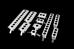 ไฟดาวน์ไลท์แบบเส้น LED ยี่ห้อ Xusheng ติดตั้งแบบฝัง 3500K-6000K อุณหภูมิสี CRI 90 มุมลำแสง 15/<span class=keywords><strong>24</strong></span>/36 องศา สำหรับห้องนั่งเล่น - Product Image 3