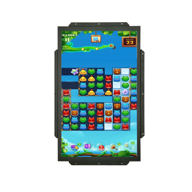 32 Inch Vertical Infrared Touch Screen Monitor with Wall Mount for Gaming