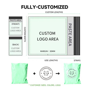 Sobres de Envío de Poliéster Rosa Mate Impermeables con Logotipo Impreso Personalizado, Bolsa Postal para Ropa - Product Image 4