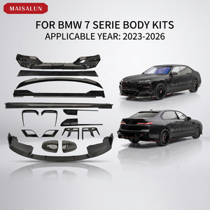 G70 Facelift Upgrade Karosserie-Kit für BMW 7er G70 2024+ Frontspoiler Heckspoiler Frontstoßstange Heckstoßstange Karosserie-Kit Auto-Zubehör - Product Image 1