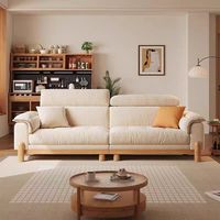 Ensemble de canapés modulaires haut de gamme en velours italien rectangulaire, design moderne et luxueux, inclinables, pour salons et hôtels