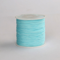 XuQian 72 # fil de jade artisanat queue de rat chaîne Nylon daim artisanat fil pour bijoux à bricoler soi-même 0.8mm