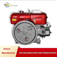 Moteur diesel monocylindre Changfa Changchai 7-8 CV 4 temps refroidi par eau, norme Euro 3, vente en gros usine pour l'agriculture