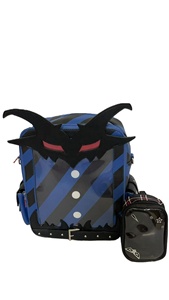 Tùy chỉnh ITA Túi pins hiển thị thời trang nghệ sĩ thiết kế PU Túi xách phụ nữ itabag Ba lô với mặt nạ - Product Image 2