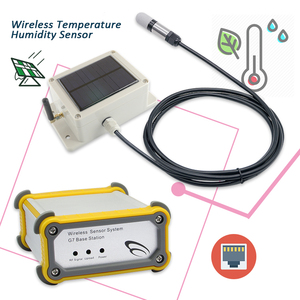 Capteur de température et d'humidité solaire avec surveillance à distance, alarme intelligente pour la maison, personnalisable OEM/ODM, en plastique ABS, IP65 - Product Image 6