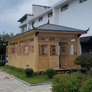 Thiết kế hậu hiện đại có thể tháo rời nhà gỗ <span class=keywords><strong>gazebo</strong></span> trà phòng cho căn hộ sử dụng ngoài trời không thấm nước chống ăn mòn - Product Image 4