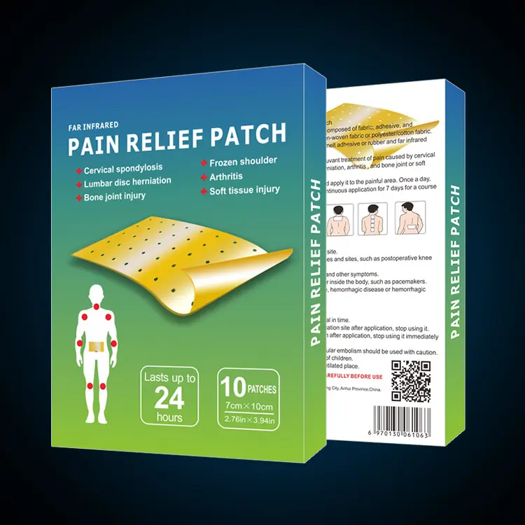 Menthol Pain Relief Thạch Cao Cho Cổ Cơ Xương Trở Lại Đầu Gối Bong Gân Đau Thần Kinh Tọa