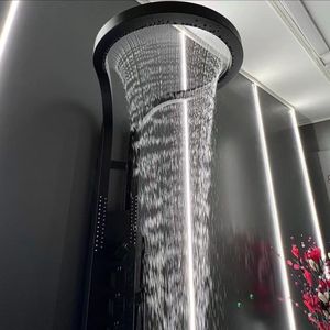Nouveau produit Produits tendances Salles <span class=keywords><strong>de</strong></span> bains Douches à effet pluie Corps <span class=keywords><strong>Douche</strong></span> murale Système <span class=keywords><strong>de</strong></span> jet Kits Mélangeur Grandes têtes <span class=keywords><strong>de</strong></span> <span class=keywords><strong>colonne</strong></span> Ensemble - Product Image 3