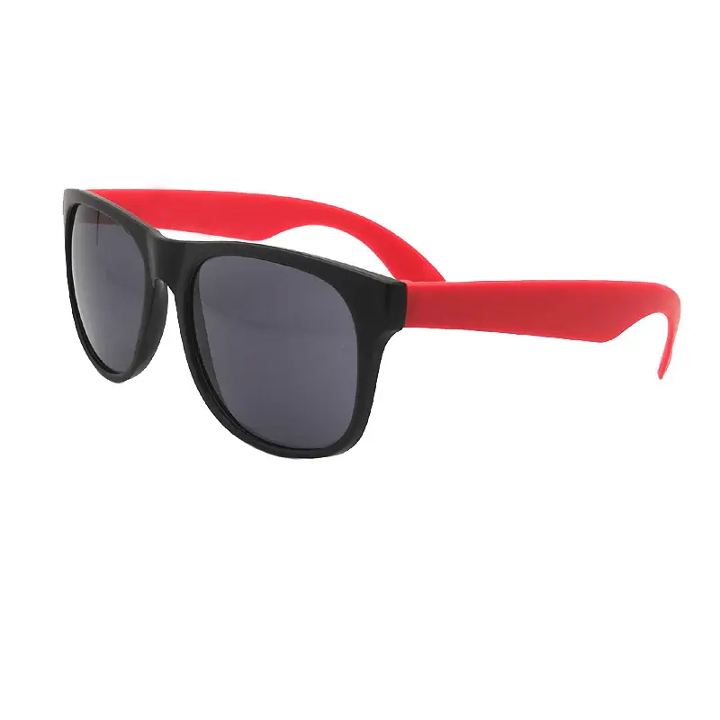 Gafas de sol con logotipo personalizado, lentes de sol con impresión de pantalla de seda, PC, regalo de promoción