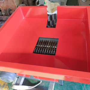 Macchina trituratore universale per riciclaggio pneumatici in metallo rifiuti solidi in plastica 180E doppio asse automatico lavorazione alluminio motore/motore - Product Image 5