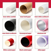 Emballages alimentaires de luxe imprimés CMYK/Pantone en gros : boîtes en fer blanc pour grains de café et boîtes carrées en tube de papier