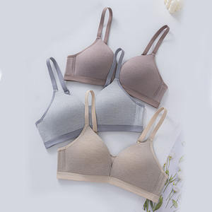 Soutien-gorge de sport pour femmes, bralette de yoga, sous-vêtements simples sans couture, petite <span class=keywords><strong>poitrine</strong></span>, soutien-gorge respirant avec armature en acier pour femmes - Product Image 1
