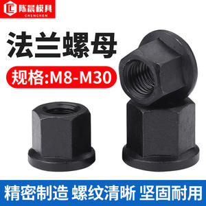 Tuercas de Acoplamiento Hexagonales con Arandelas y Placas de Corte de Flange para Medios Agresivos M8 M10 M12 M14 M16 M20 M22 M24 Mejoradas - Product Image 5