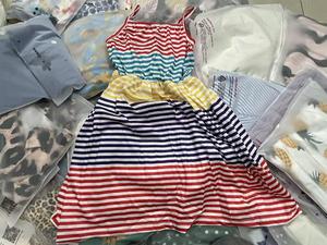 Vestidos <span class=keywords><strong>de</strong></span> Verano para Niñas al por Mayor, <span class=keywords><strong>Ropa</strong></span> Linda <span class=keywords><strong>de</strong></span> Colores Variados en Fardos, Faldas Infantiles <span class=keywords><strong>de</strong></span> Segunda Mano Surtidas a Granel, Poliéster/Algodón - Product Image 4