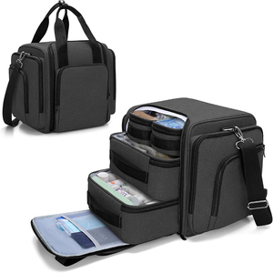 Bolsa de Medicamentos con Correa para el Hombro, Bolsa Médica de Gran Capacidad, Organizador de Pastillas con 4 Bolsas Interiores Extraíbles - Product Image 1
