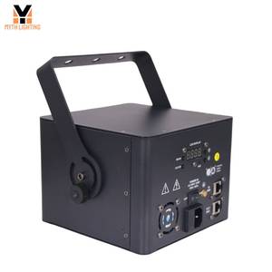 Tùy Chỉnh Chuyên Nghiệp 2W 4W Bluetooth Điện Thoại Di Động Điều Khiển DMX Lazer RGB Hoạt Hình Chiếu Ánh Sáng Laser Cho DJ Disco Đám Cưới - Product Image 6