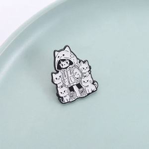 ของฉันสำหรับฉันกับฉันหมุดเคลือบโลหะผสมสังกะสีศิลปะพื้นบ้านญี่ปุ่นเพลงนางฟ้าออกแบบปาร์ตี้ฮาโลวีน - Product Image 2