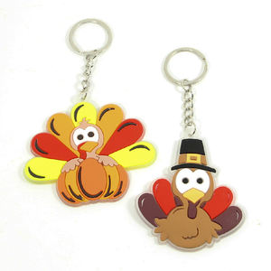 Изготовленные на заказ 2D/3D УФ-печать на резиновых брелоках из ПВХ с золотым покрытием, многофункциональные промо-сувениры без минимального заказа - Product Image 3