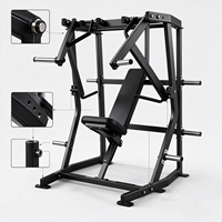 Appareil de musculation professionnel à charge libre pour la musculation en salle de sport, presse pectorale inclinée isolalette réglable