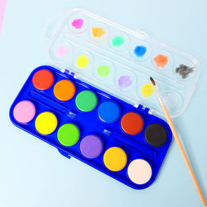 Acuarela <span class=keywords><strong>pintura</strong></span> artista acuarela pinturas pigmento pastel 12 colores <span class=keywords><strong>de</strong></span> acuarela pastel - Product Image 4