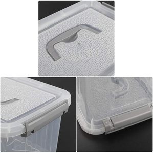 Household Wholesale Large Plastic High Transparent clear pp <b>Storage</b> <b>Boxes</b> for Clothing Organizer - Product Image 4