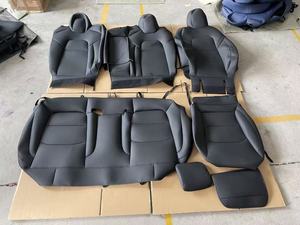 Fundas de Asiento de Coche de Cuero Napa Personalizadas de Alta Gama, Juego Completo para <span class=keywords><strong>Tesla</strong></span> <span class=keywords><strong>Model</strong></span> <span class=keywords><strong>3</strong></span>/Y/S/X, Accesorios Interiores al por Mayor, Protector Elegante - Product Image 2