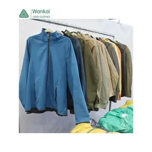 CwanCkai Factory Direct New Products Arrival Used Clothes Men Jackets, Hot Sales Thin Windproof Men Used College Jacket Bale