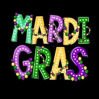 Écusson thermocollant personnalisé Mardi Gras avec design scintillant par sublimation, impression DTF à paillettes et plastisol