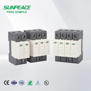 <span class=keywords><strong>DC</strong></span> SPD 1200V 2P 3P 4P Solar PV Dispositivos de protección contra sobretensiones 20KA 40kA T2 Doble Polo 2P 2 polos 2 polos Protección contra sobretensiones - Product Image 4