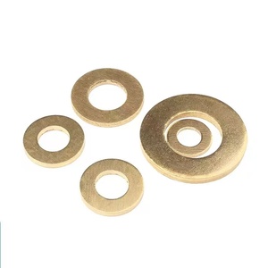 Rondelles plates en laiton de qualité supérieure, anti-corrosion, pour machines industrielles, différentes tailles pour boulons et vis - Product Image 2