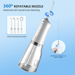 Portatile per la casa Usb ricaricabile per l'igiene orale dentale per la pulizia dei denti per adulti Pulsing irrigatore orale elettrico acqua Flosser - Product Image 2