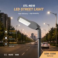 Farola LED Inteligente de 50W-150W, IP66, Regulable, Control IoT LoRa Zigbee, Premium para LEDs, Ahorro de Energía, Garantía de 5 Años