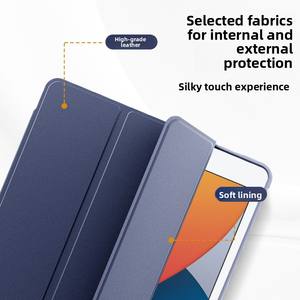 Étui pour tablette <span class=keywords><strong>Apple</strong></span> <span class=keywords><strong>iPad</strong></span>, étui intelligent en PU+TPU, étui souple en cuir PC, <span class=keywords><strong>coque</strong></span> rabattable pour <span class=keywords><strong>iPad</strong></span> Mini 6/7, étui de protection - Product Image 2