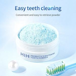 Probiotics Brightening Whitening Tooth Powder <b>Box</b> Home Use Cleaning & Stain <b>Removal</b> Mint Flavor Fresh - Product Image 2