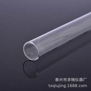 Qiujing Glass Test Tubes 10-30mm Outer Diameter 75-200mm Length High/Low Borosilicate Lab Use - Product Image 4