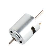 Motor DC Mikro Magnet Permanen Bersikat 12V 20000RPM 49.62W untuk Peralatan Rumah Tangga, Ukuran Dapat Disesuaikan, Langsung dari Pabrik RS530/RS535